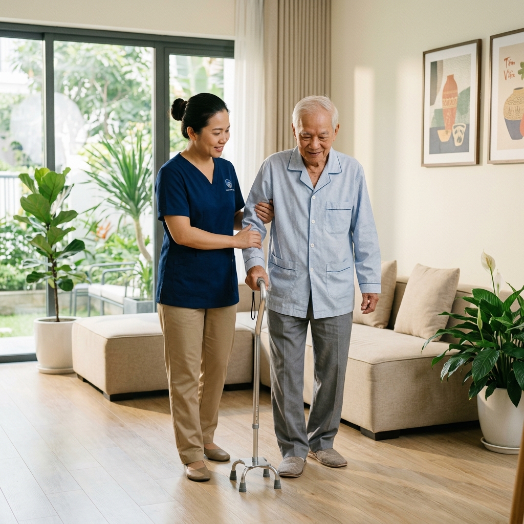 Chăm sóc người cao tuổi